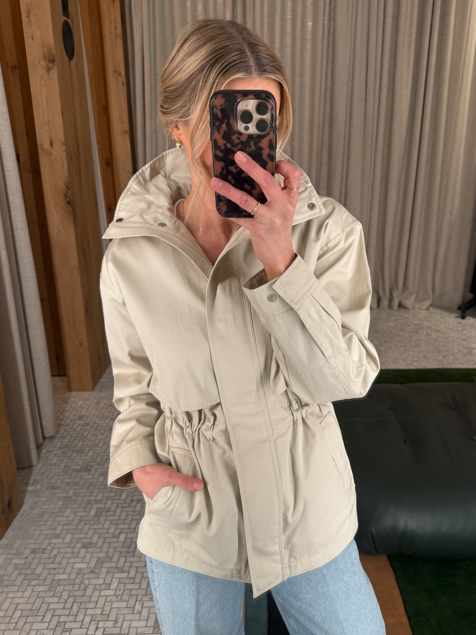 Wearing XS jacket, XS tank, 24 jeans 

#LTKgrwm #LTKootd #LTKOver40