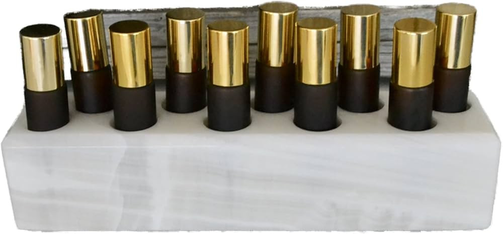 Shades of Stone Essential Oil Roller Bottle Holder - Storage and Display for 10, 10ml Bottles - 1... | Amazon (US)