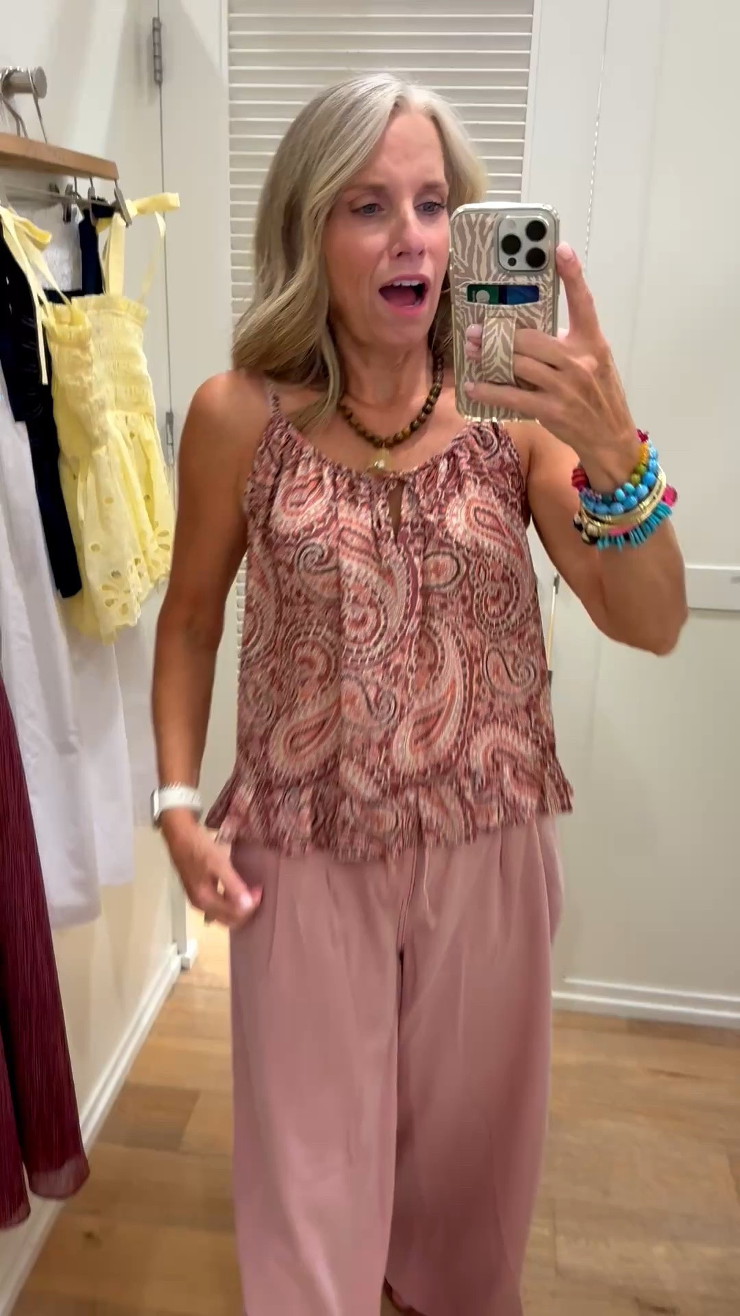 Wearing XS top and 2 pants   They’re soft and flowy

#LTKootd #LTKgrwm #LTKOver40