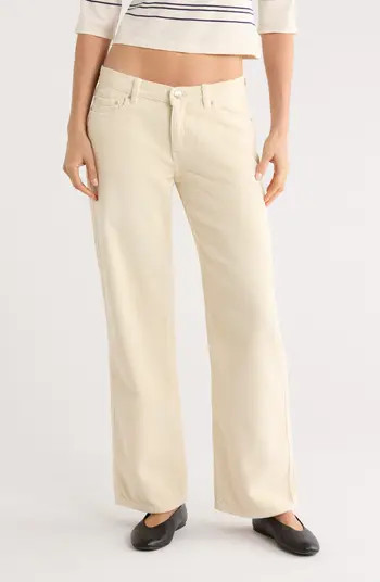 Drue Low Rise Straight Leg Corduroy Jeans | Nordstrom Rack