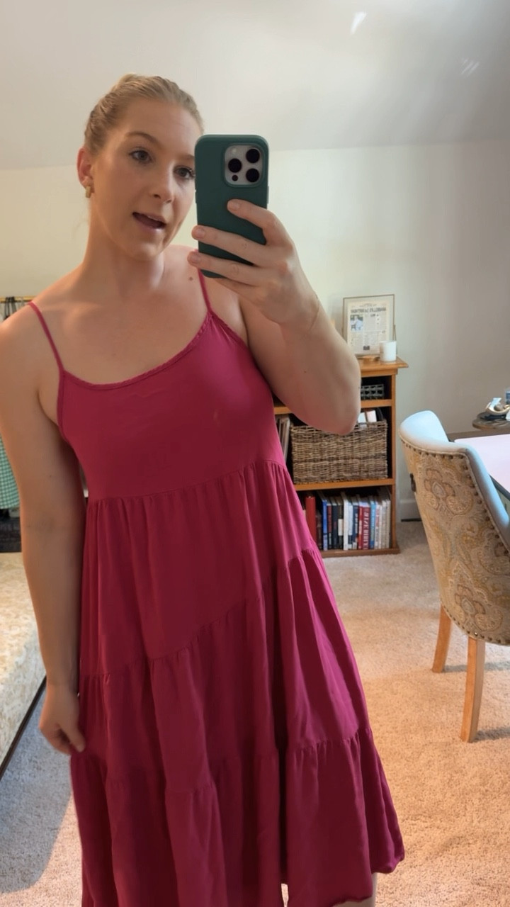 LOVE this dress from Amazon! I am constantly grabbing for it. It is super comfortable and such a good price. I am wearing my normal size medium. Comes in a ton of different colors too! Has plenty of room for a bump and/or would be great for a vacation! 

Summer dress / dress / casual outfit / back to school 

#LTKFindsUnder50 #LTKBump #LTKStyleTip