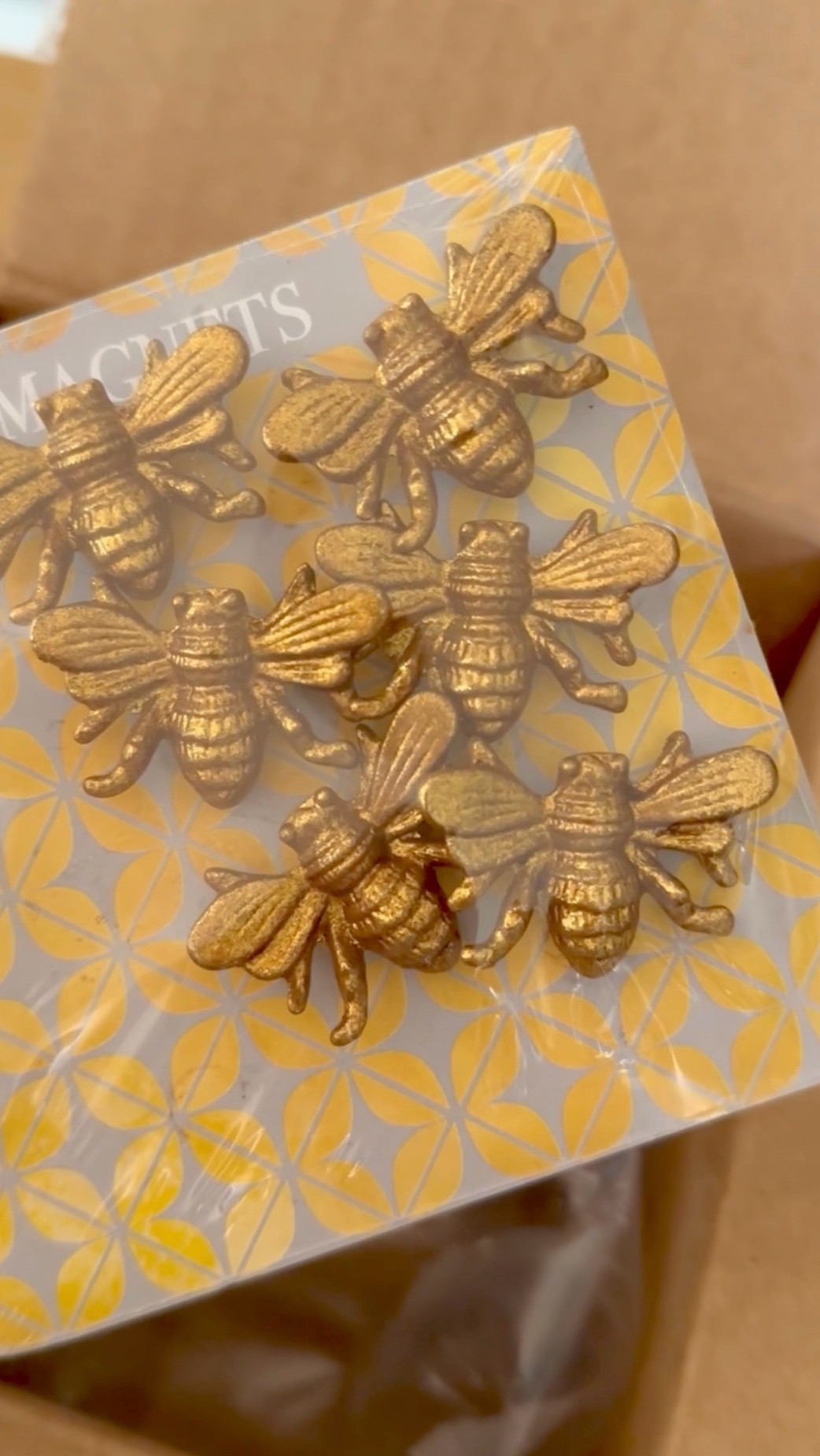 The sweetest spring magnets!! Add some fun to your refrigerator this season with these adorable bee magnets. 

#LTKHome