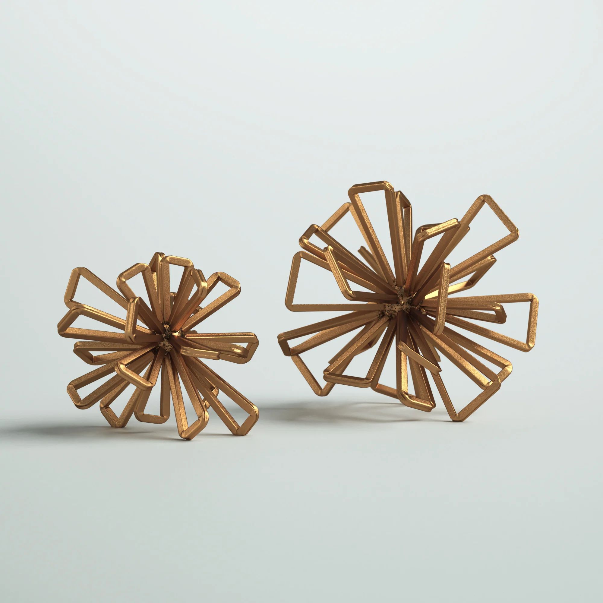 2 Piece Sienna Starburst Sculpture Set | Wayfair North America