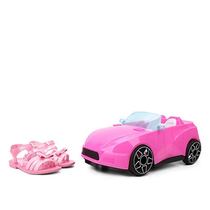 Sandália Infantil Grandene Kids Barbie Pink Car Feminina - Feminino | Netshoes (BR)