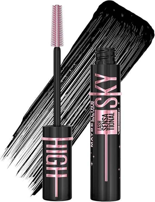 Maybelline New York Lash Sensational Sky High Washable Mascara Makeup, Volumizing, Lengthening, D... | Amazon (UK)