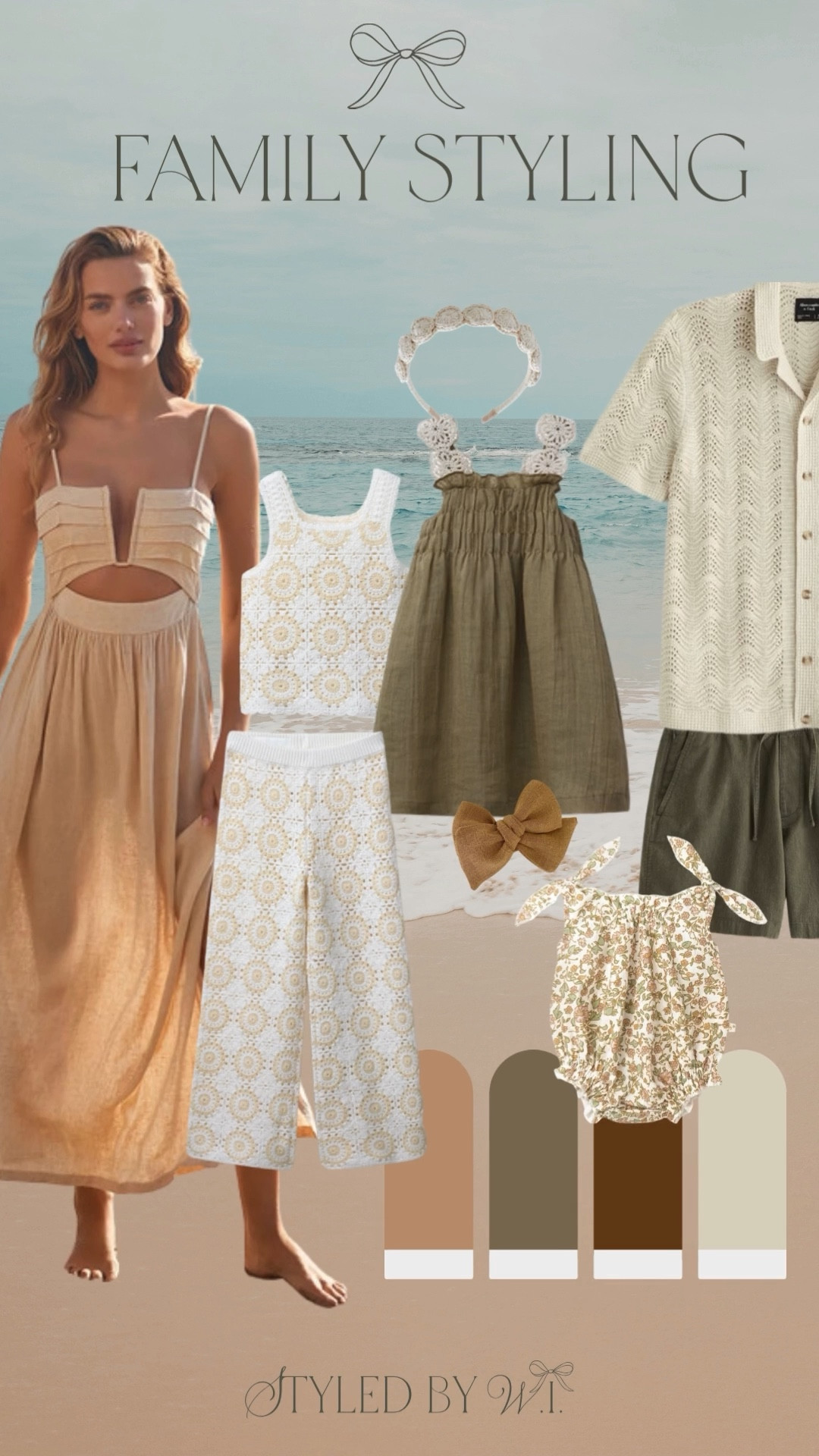 I can feel the ocean breeze just looking at this moodboard. If you have a summer session planned save this post! If you don’t yet this is your sign to book the beach session 😉

#LTKMens #LTKFamily #LTKKids