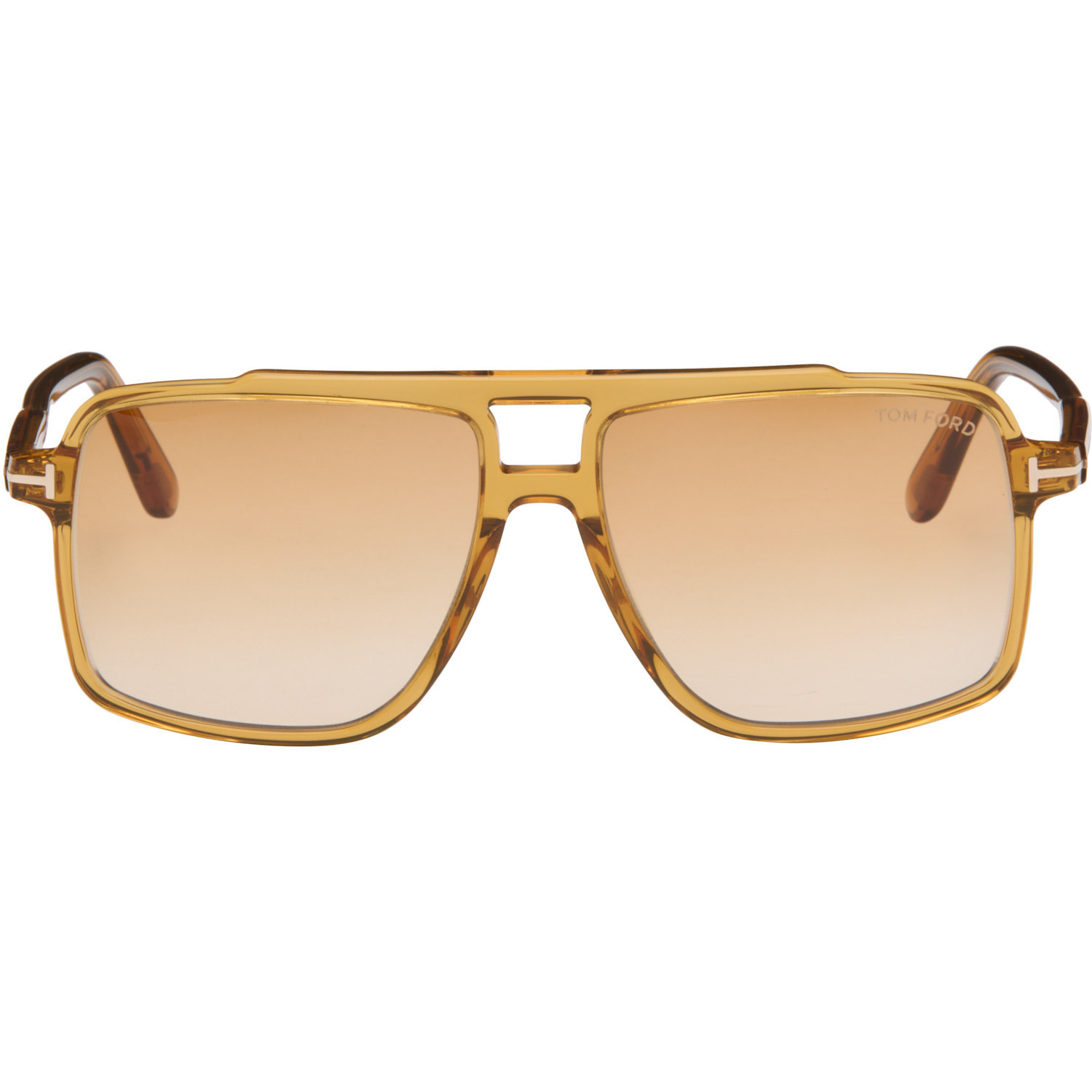 TOM FORD Yellow Kemp Sunglasses | SSENSE