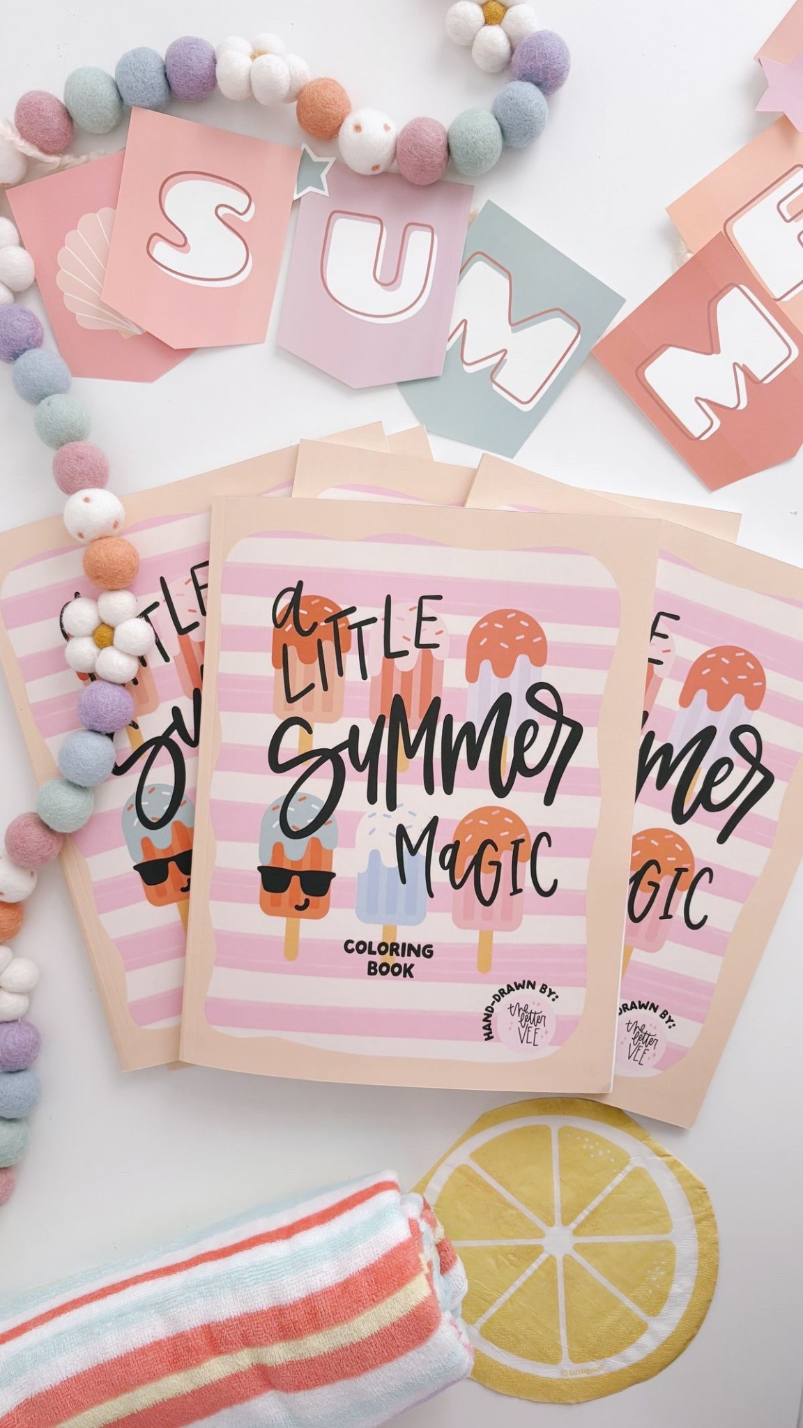 The Letter Vee a Little Summer Magic Coloring Book is now available on Amazon!

Summer activity / summer kids gift / road trip busy book / coloring book 

#LTKKids #LTKSeasonal