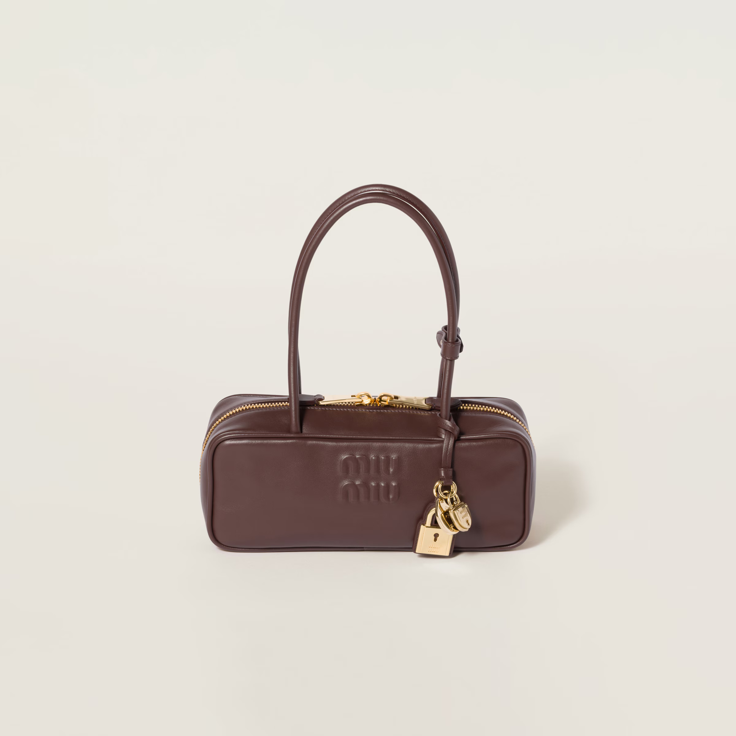 Briarwood Beau Leather Bag | Miu Miu | Miu Miu US