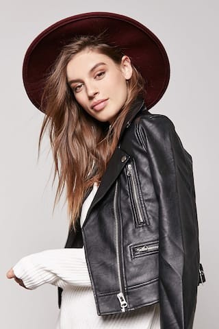 Wide Brim Felt Fedora | Forever 21 UK