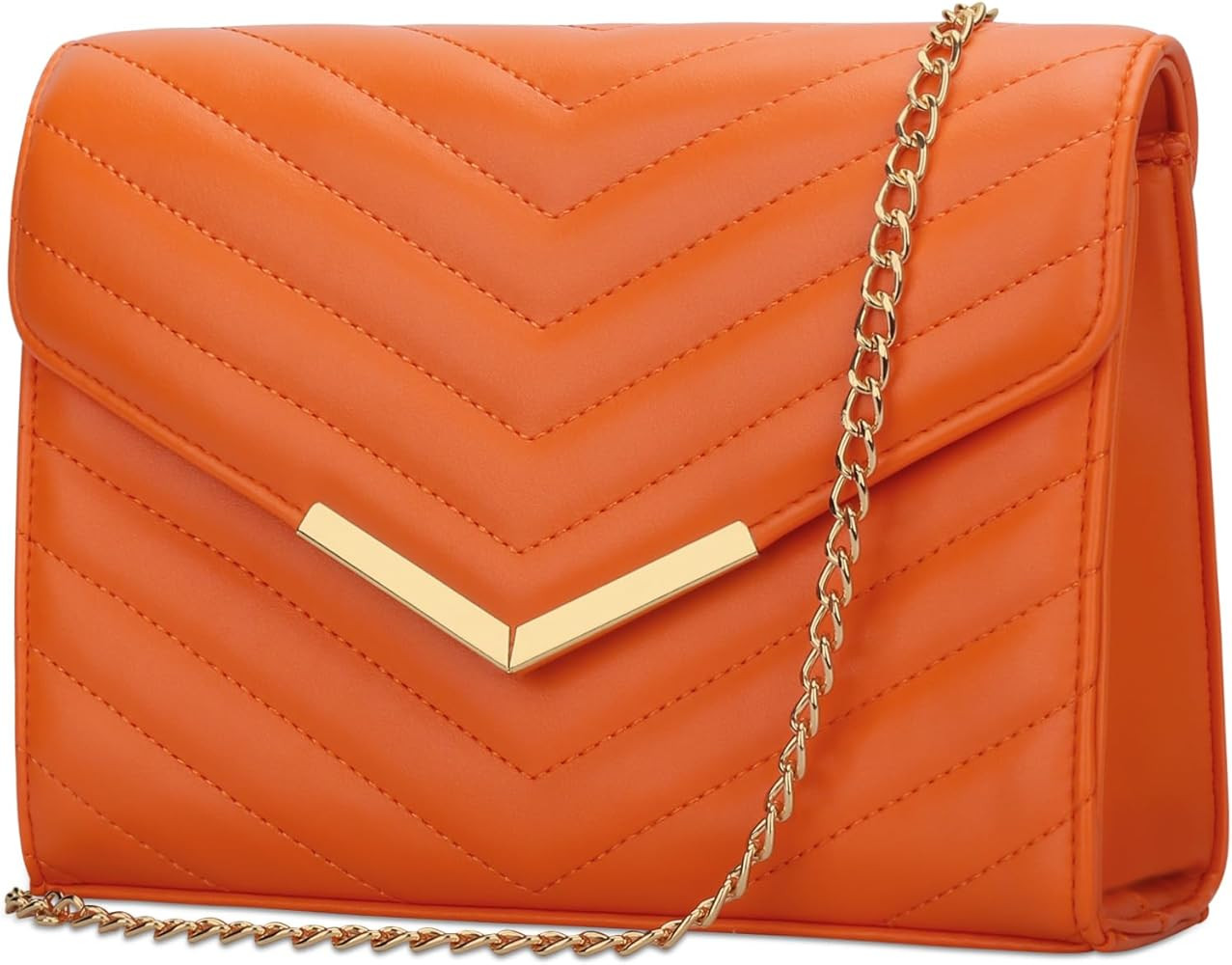 KKXIU Women Formal Vegan Leather Evening Envelope Clutch Purses and Handbags for Party Wedding Pr... | Amazon (US)