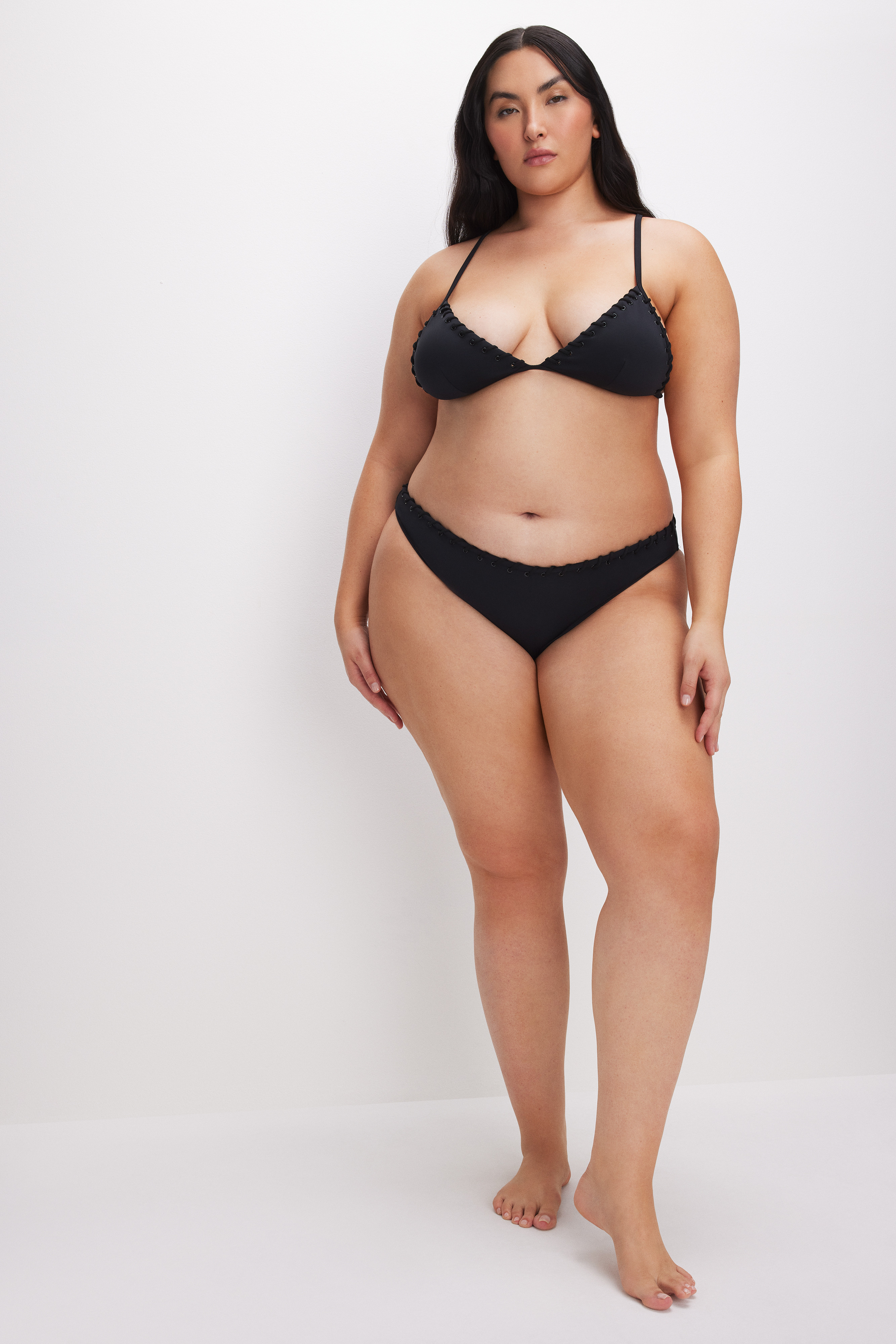 WHIP STITCH COMPRESSION BIKINI BRIEF | Good American