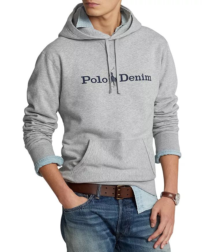 Polo Denim Fleece Hoodie | Bloomingdale's (US)