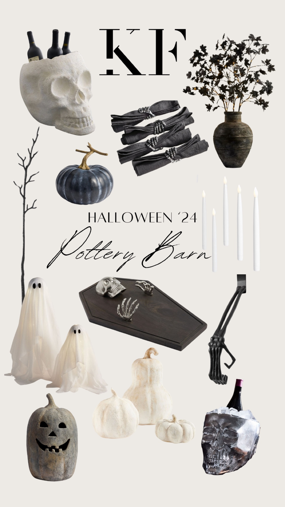 Top picks from the Pottery Barn 2024 Halloween collection to bring out the spooky side of your home 

#halloweenhomedecor #potterybarnhalloween #highendhalloween #halloweendecor #potterybarn 

#LTKHome #LTKFindsUnder100 #LTKSeasonal