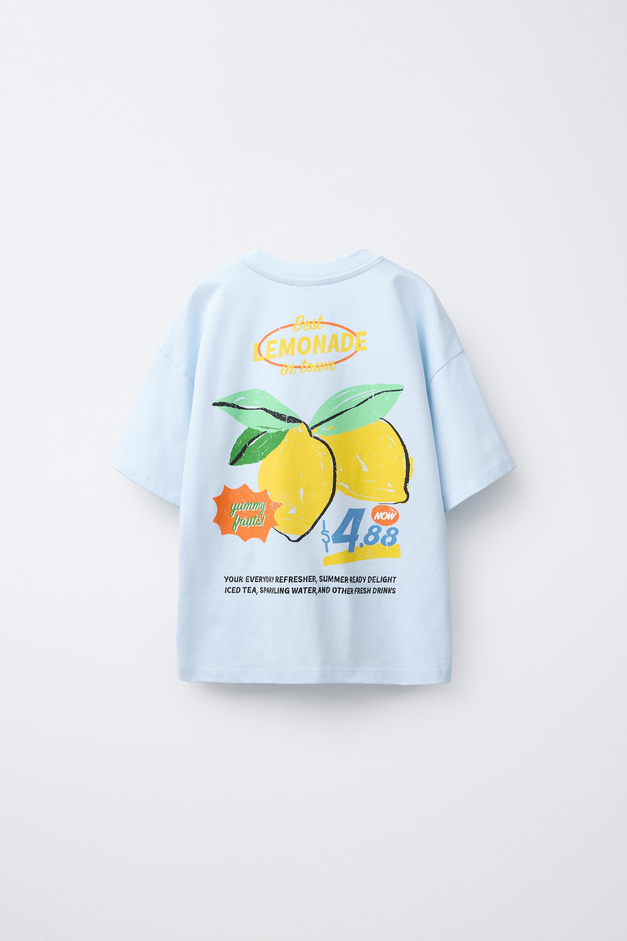 LEMON PRINT T-SHIRT | Zara US