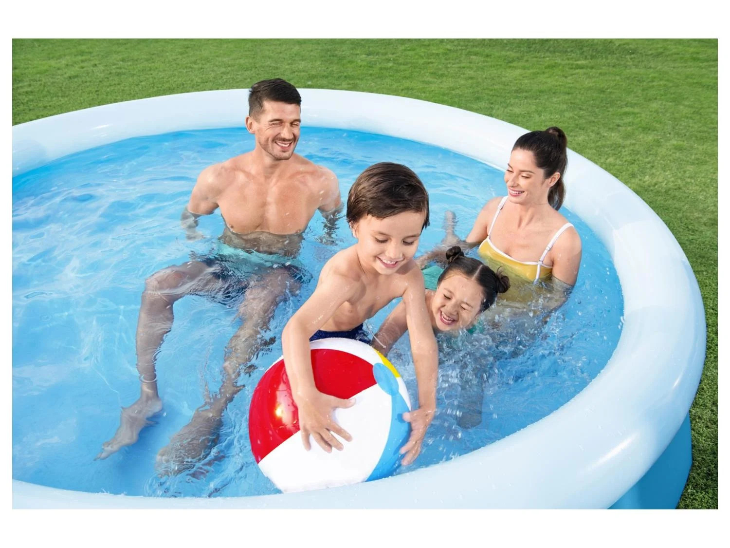 BESTWAY | Fast Set Pool, \u00d8 366 x 76 cm, inkl. Filterpumpe - Lidl | Lidl DE