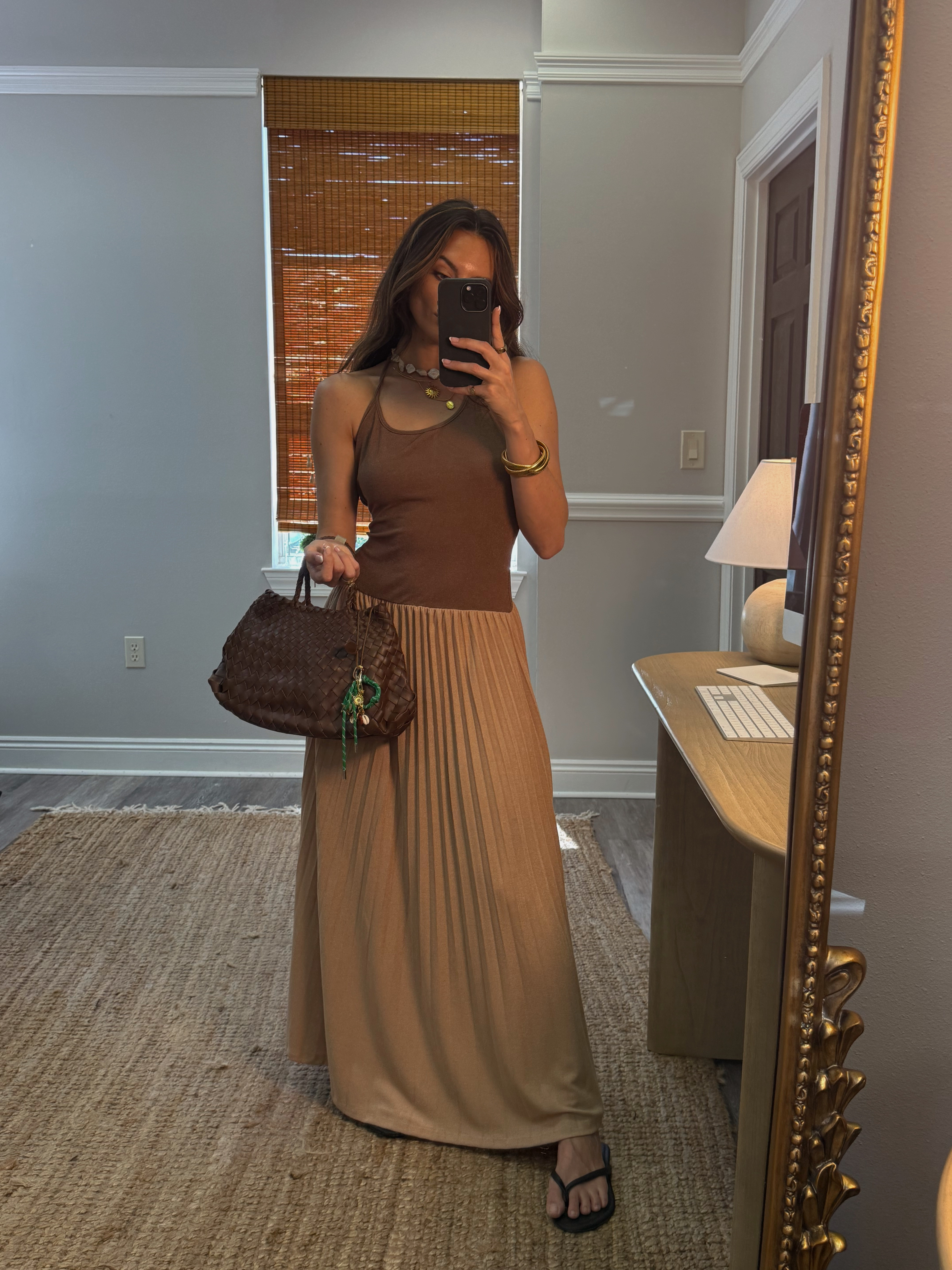 I will be living in this dress all summer long. So breathable, comfortable, and easy!