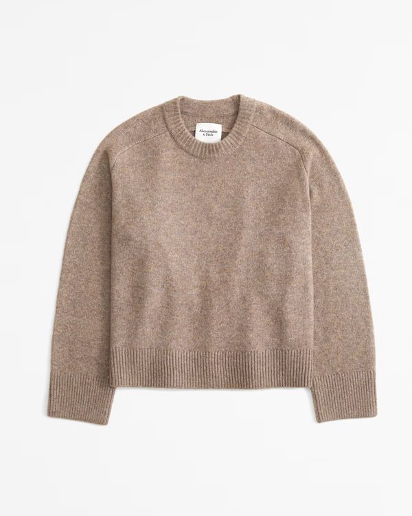 Women's The A&F Madeline Crew Sweater | Women's New Arrivals | Abercrombie.com | Abercrombie & Fitch (US)