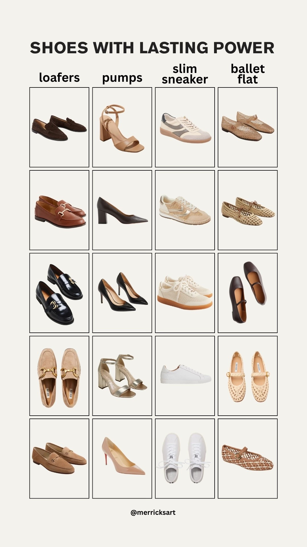 Shoes to invest in that have lasting power! 

#LTKgrwm