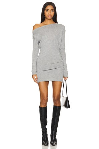 Caddie Mini Dress in Black | Revolve Clothing (Global)