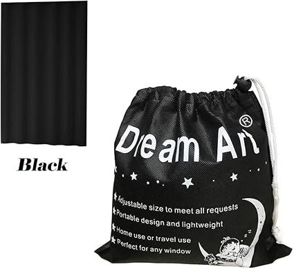 DREAM ART Anywhere Portable Blackout Curtain/Adjustable Blackout Shades/Temporary Blackout Blinds... | Amazon (US)