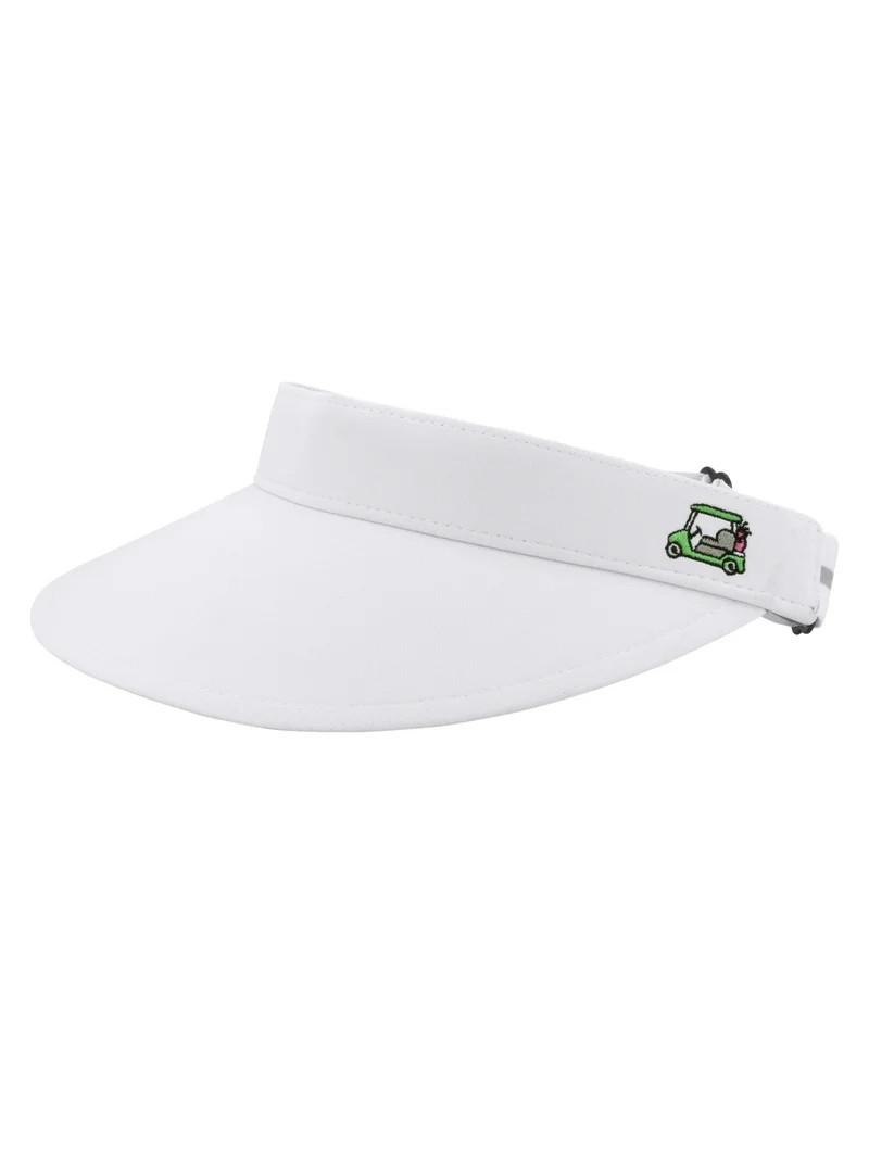 Athletic Works Women's Low Profile Visor White - Walmart.com | Walmart (US)