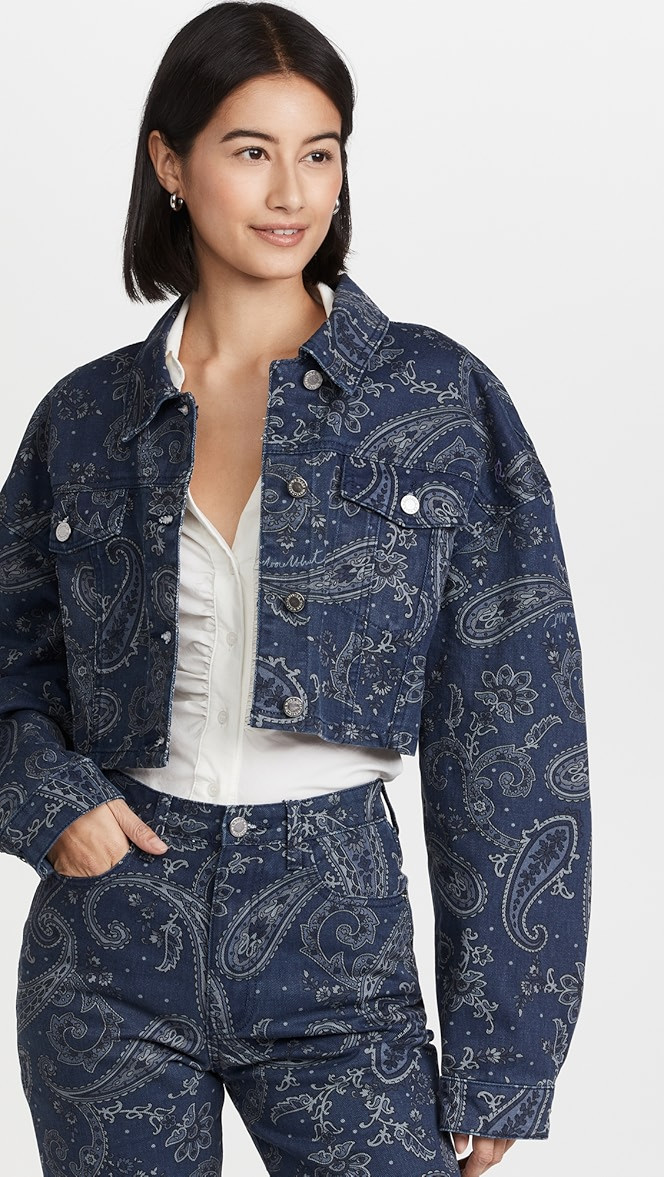 Cropped Jean Jacket | Shopbop