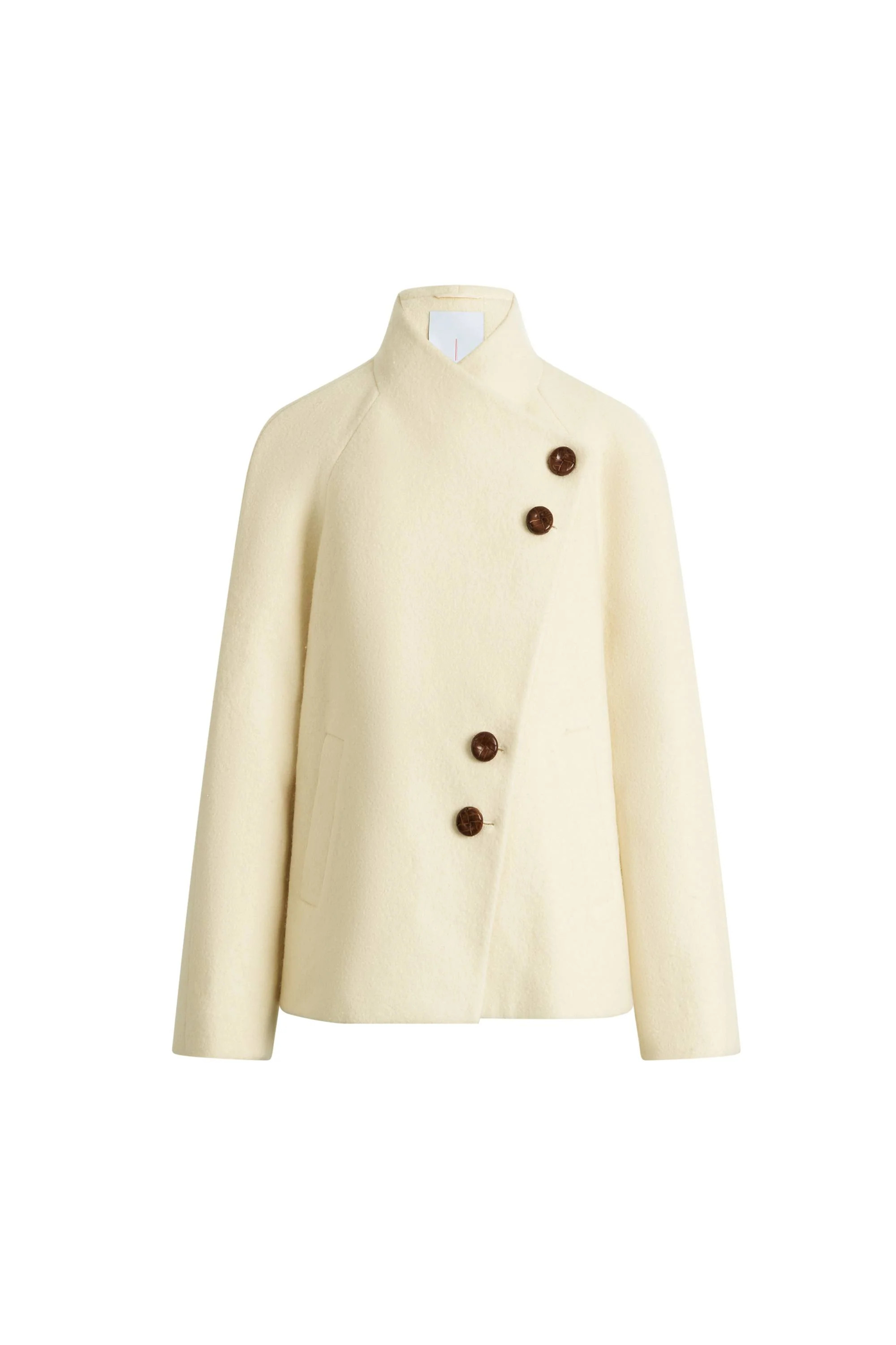 Bridle Crop Wool Jacket in Merino Wool | Fabrique