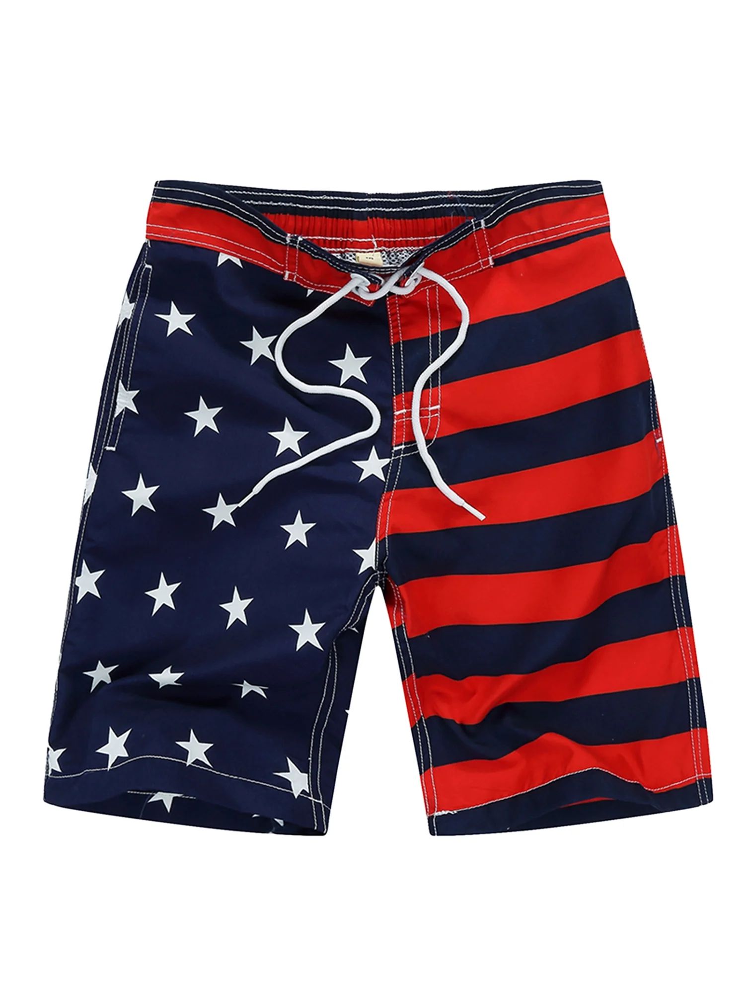 Toddler Baby Boy American Flag Swim Trunks 4th of July Drawstring Star Stripe Beach Shorts Indepe... | Walmart (US)