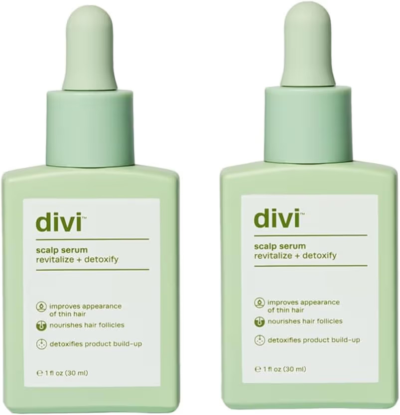Divi Scalp Serum for Thinning Hair Clinically Tested, Non-Greasy Formula with Amino Acids, Caffei... | Amazon (US)