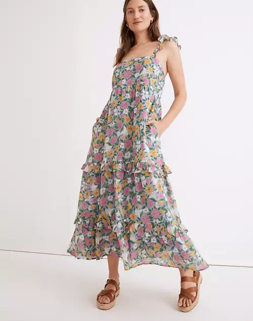 Banjanan Penelope Midi Dress in Melodic Floral | Madewell