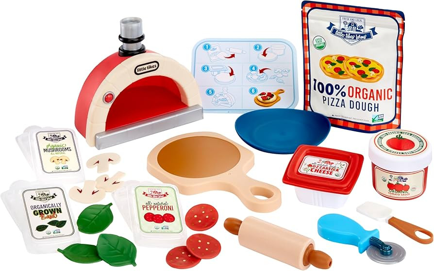 Little Tikes Creative Chefs Pizza Kit - with Special Play Sand Make-It! Mix, 22 Accessories, Real... | Amazon (CA)
