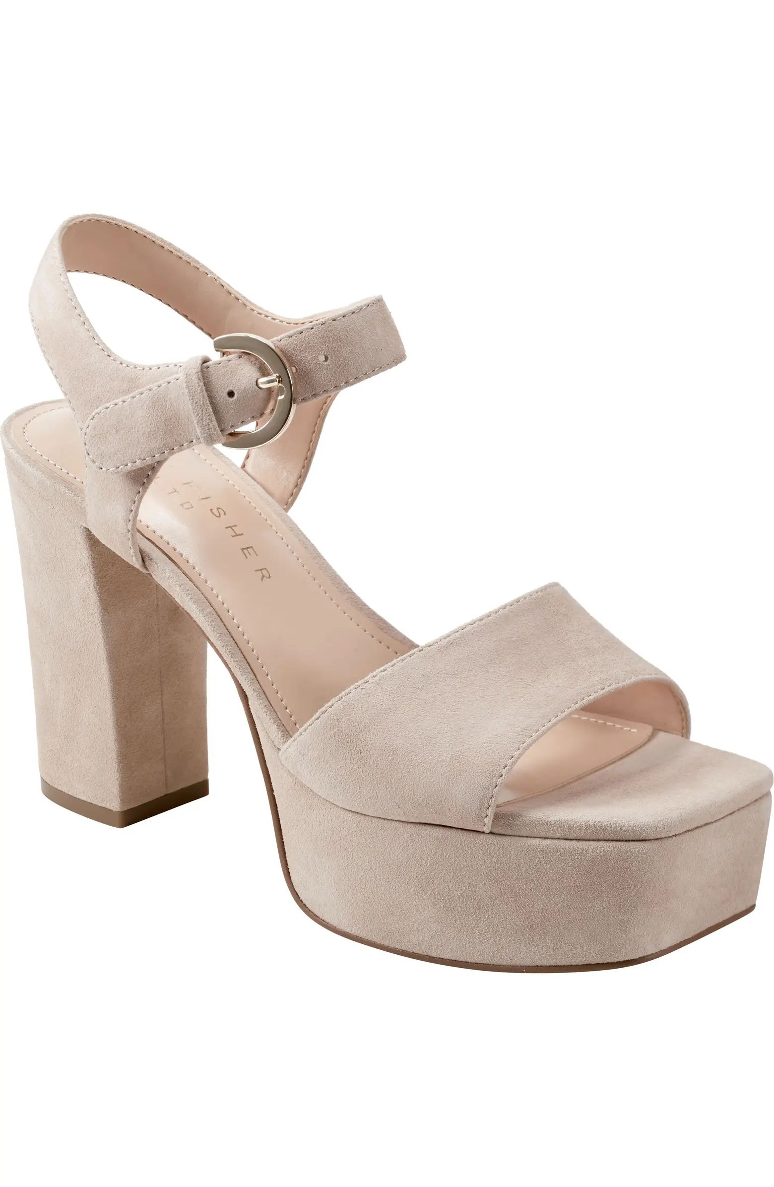 Marc Fisher LTD Cinthia Platform Sandal (Women) | Nordstrom | Nordstrom