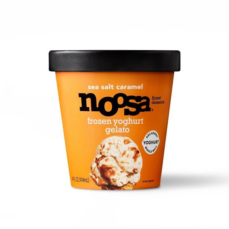 Noosa Frozen Yogurt Gelato Sea Salt Caramel - 14oz | Target