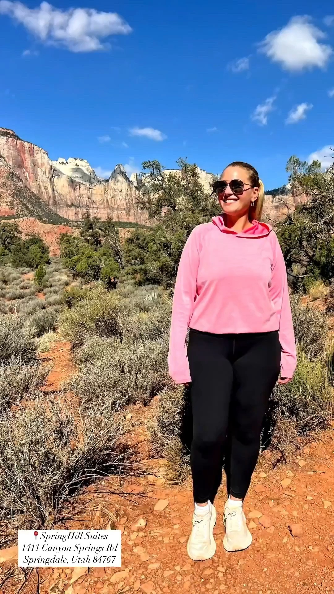 🏨We stayed at the SpringHill Suites by Marriott when we visited Zion National Park, Utah.

⛰️The entrance and lounge area was framed with an amazing view of the mountains. LOVE!

👀Check out how spacious our room was. We had plenty of space to relax after a day of hiking.

☝🏻If you’re looking for a great location, spacious room, beautiful views and a convenient one minute drive into Zion National Park, then this hotel is for you!

@springhillsuites
@marriottbonvoy
@marriotthotels
@hotelsandresorts

📍SpringHill Suites by Marriott
     1141 Canyon Springs Rd
     Springdale, Utah 84767

Wearing a large in everything.


#springhillsuites #zionnationalpark #zionnps #zionnationalparkutah #zion #springdale #springdaleutah #hiking #activelifestyle #activeliving #hikingcouple #TLPicks #marriott #marriottbonvoy #marriotthotels #springhillsuitesmarriott #beautifulhotels #hotelsandresorts #travelgrams #street2beachstyle #stpeteblogger #tampablogger #LTK @jtstjtst11 

#LTKSeasonal #LTKOver40 #LTKSaleAlert #LTKU #LTKTravel #LTKgrwm #LTKootd #LTKMidsize #LTKActive #LTKfitnessgoals #LTKvlog