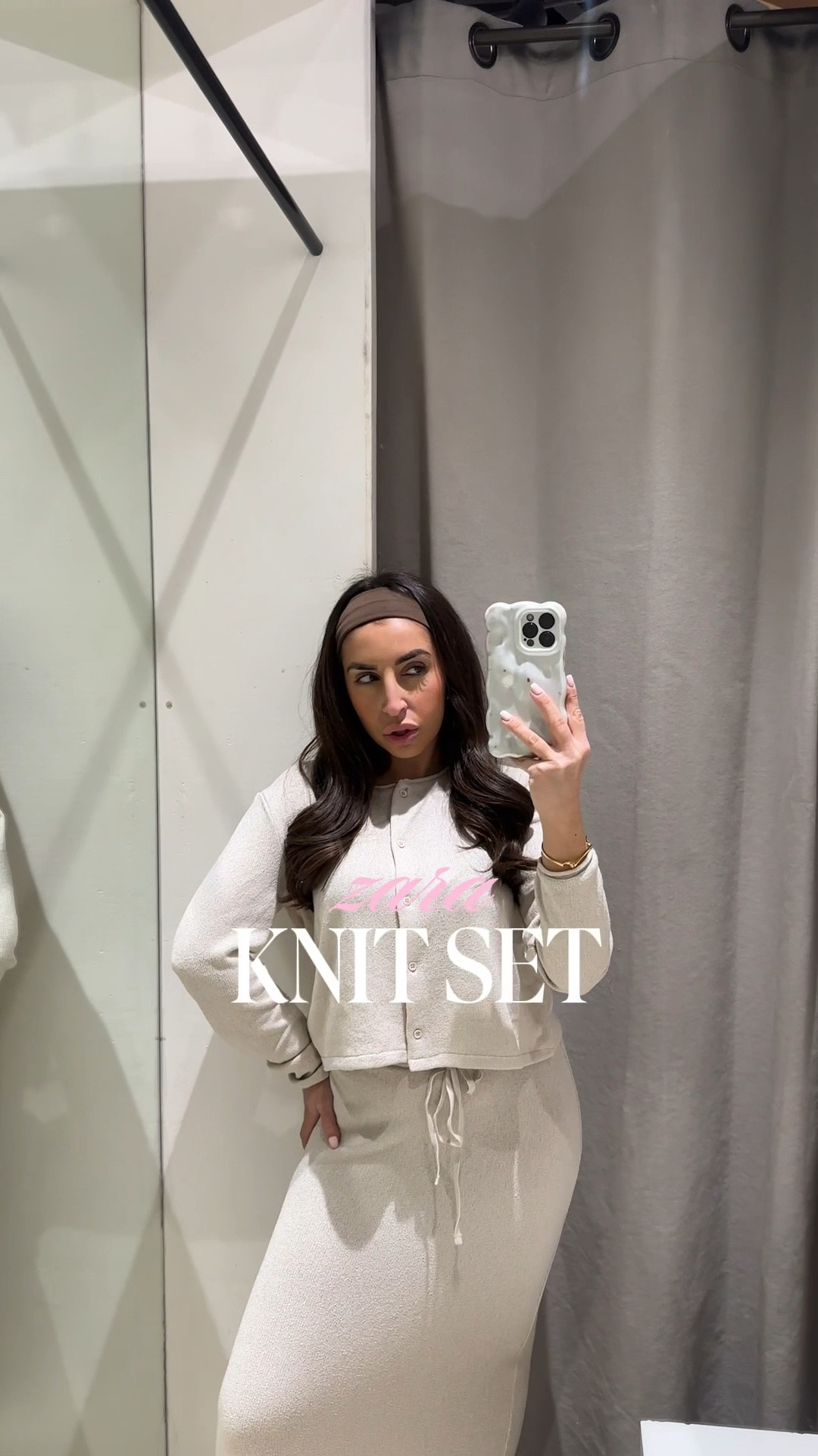 the perfect spring knitted coord in zara!!🎀 

#LTKSpringSale #LTKspring #LTKootd