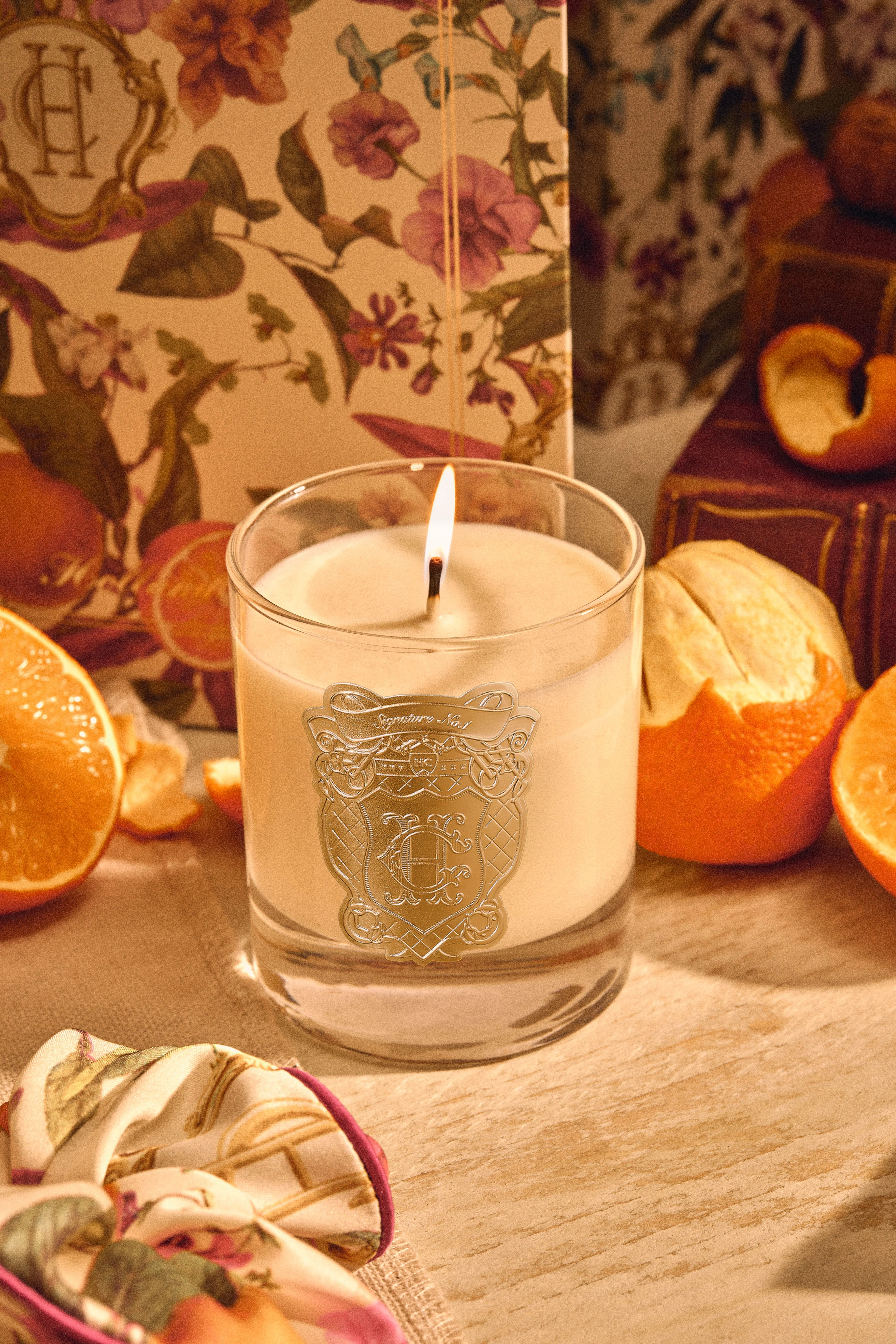 Single Wick Candle (The Orangery) | Holland Cooper