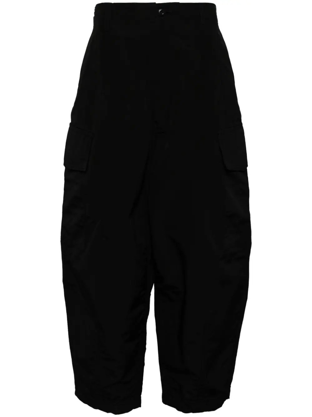 Comme des Garçons Homme cargo wide leg trousers - Black | Farfetch Global