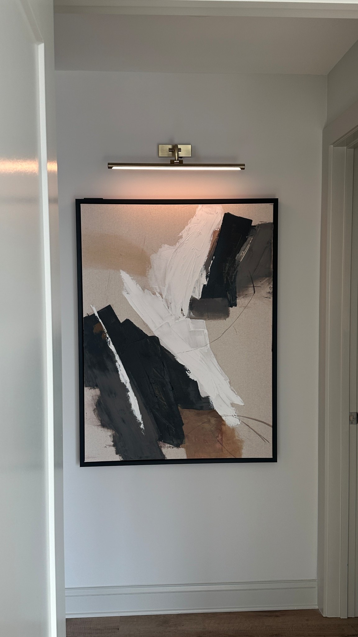 I bought antique bronze - 24” my art is 36” wide! 

#LTKHome