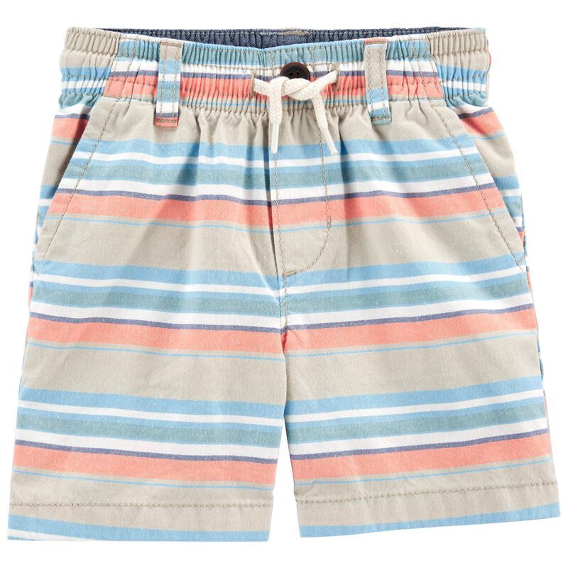 Striped Pull-on Shorts | OshKosh B'gosh