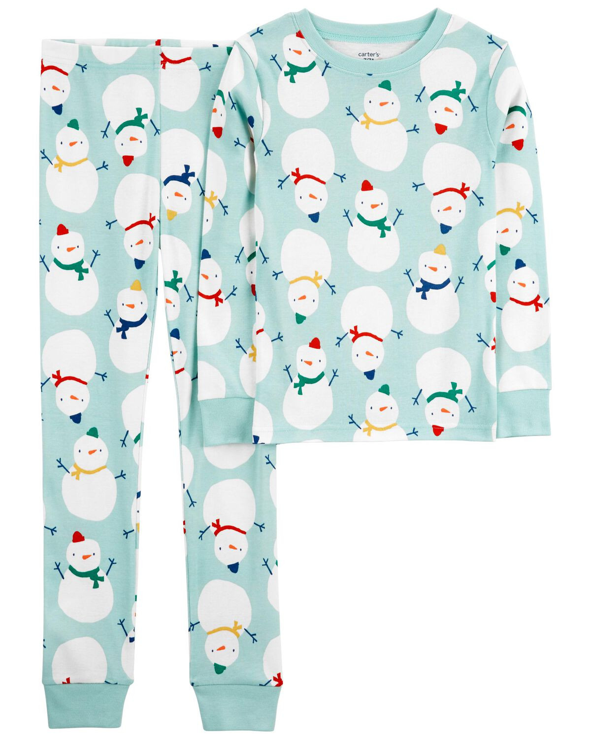 Kid 2-Piece Christmas Snowman 100% Snug Fit Cotton Pajamas - Carter's | Carter's | Carter's Inc