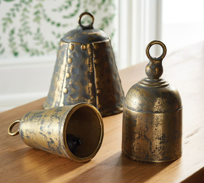 Sevilla Bells, Brass - Set of 3 | Pottery Barn (US)