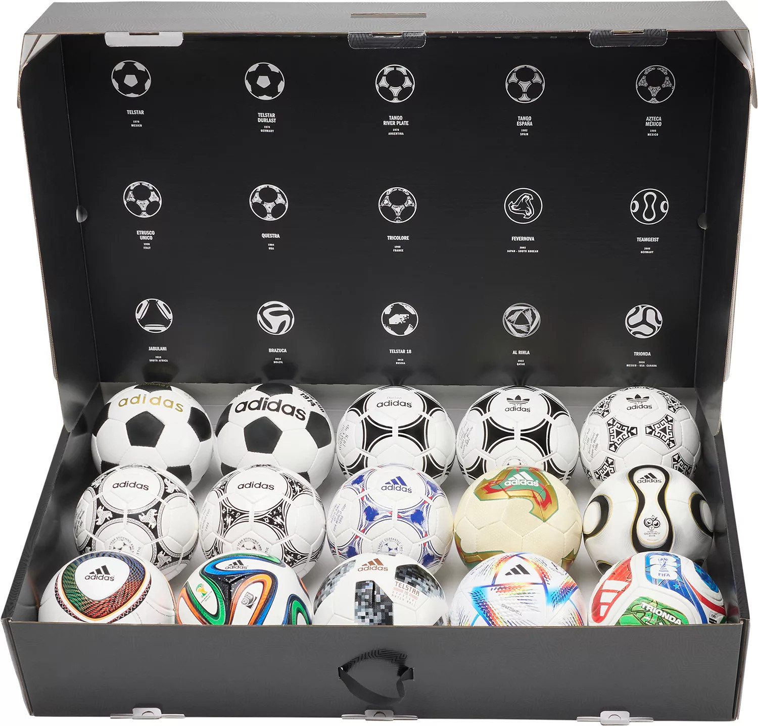 adidas FIFA World Cup Historical Official Pro Match Ball Set, Size 5, Multicolor | DICK'S Sporting Goods