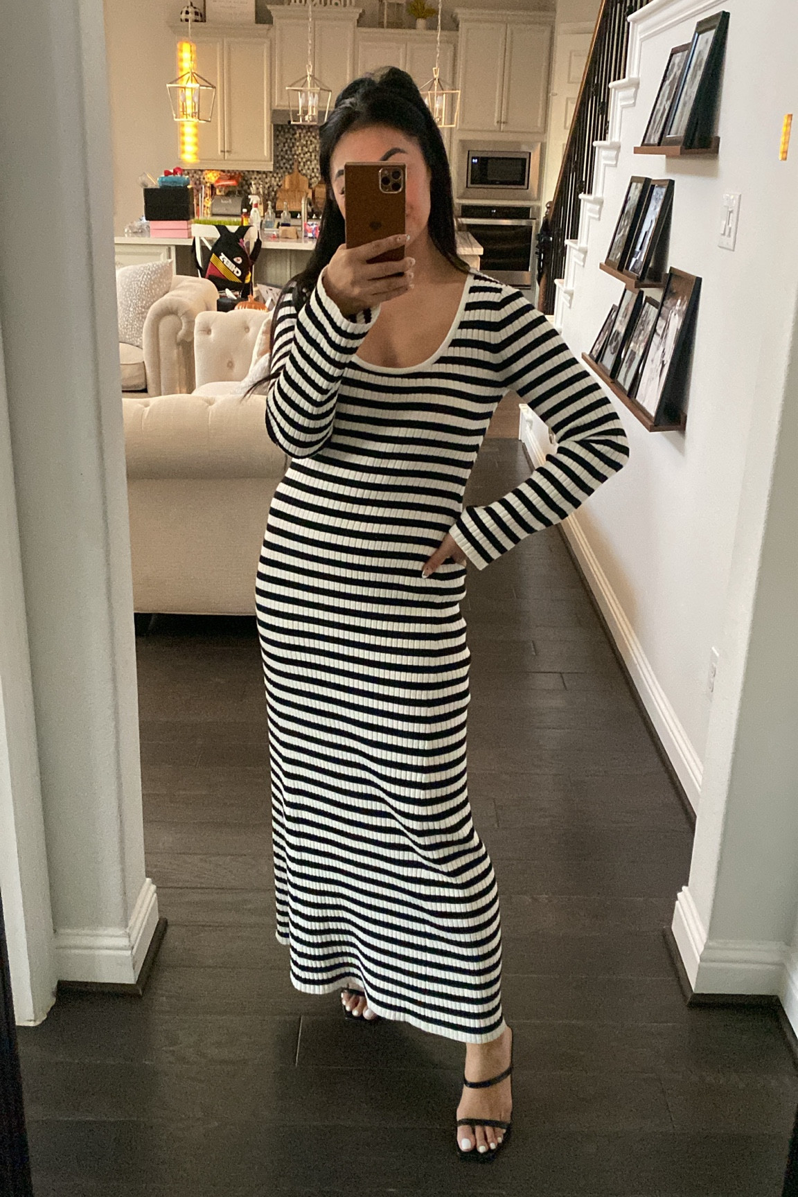 Stripe sweater dress from target

Wearing a small 

#LTKOver40 #LTKWorkwear