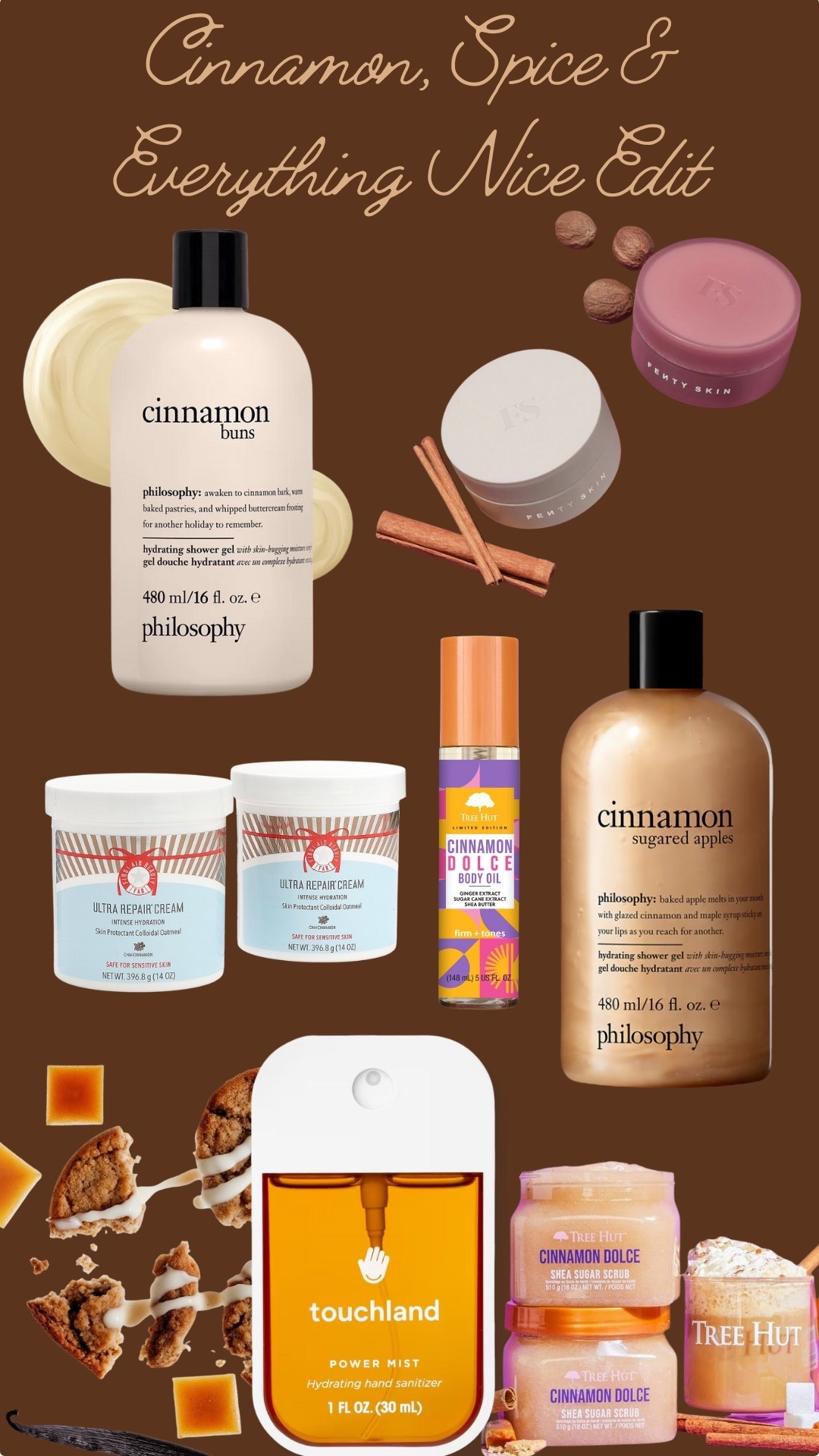 cinnamon, spice & everything nice body care essentials for the season 🤎

#LTKGiftGuide #LTKSeasonal #LTKHoliday