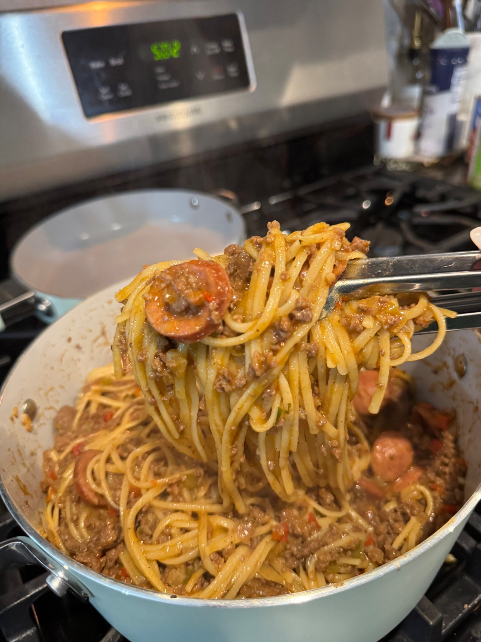 Viral dirty spaghetti 🍝 

#LTKfoodie #LTKmomlife
