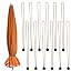 Woanger 12 Pcs Umbrella Straps Bungee with Ball for Patio | Amazon (US)
