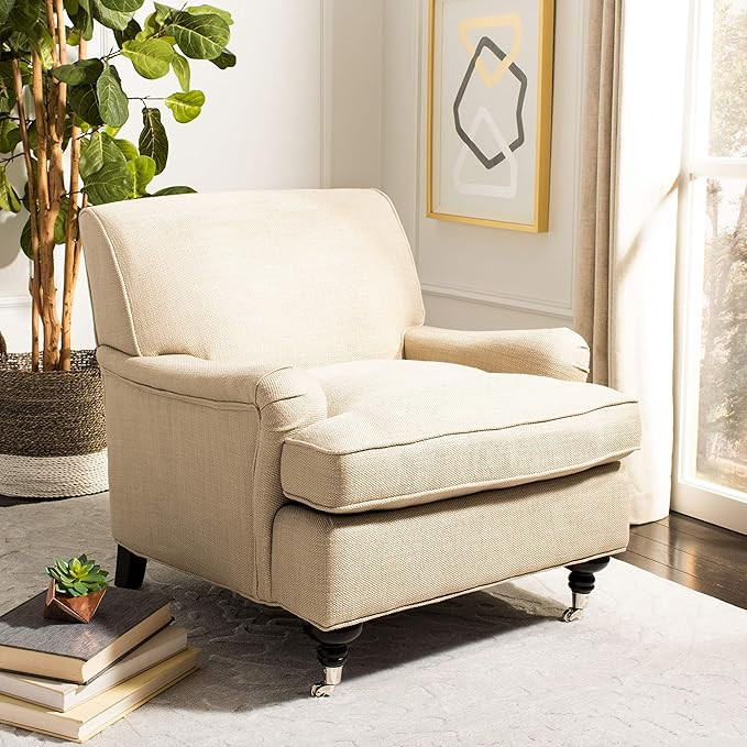 Safavieh Home Chloe Antique Gold Club Chair | Amazon (US)