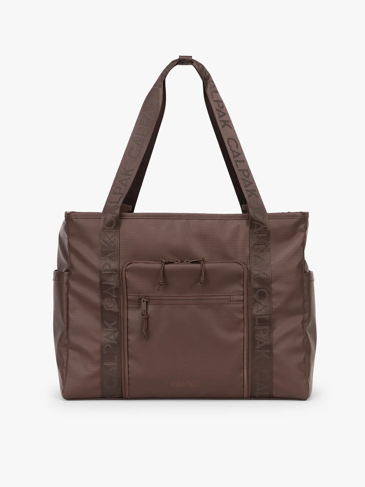 Terra 35L Water Resistant Zip Tote Bag in Walnut | CALPAK