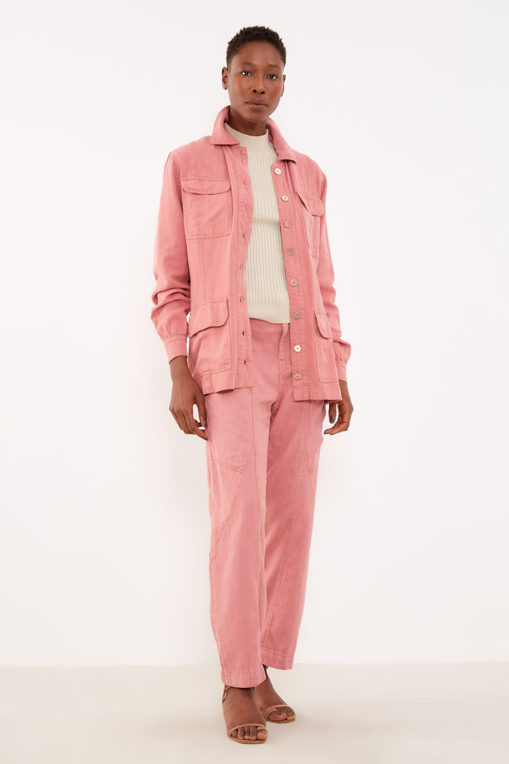 Parka Bolsos Punho Pesponto | OffPremium (BR)